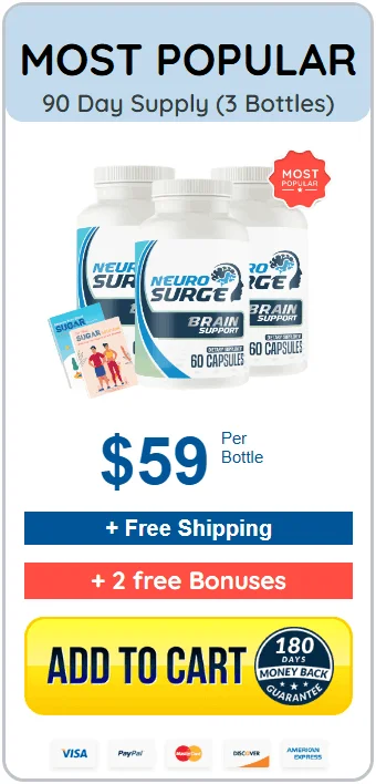 Buy Neuro Surge 3 Bottles
